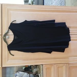 cold shoulder Womens black cotton knit long sleeve cold shoulder top